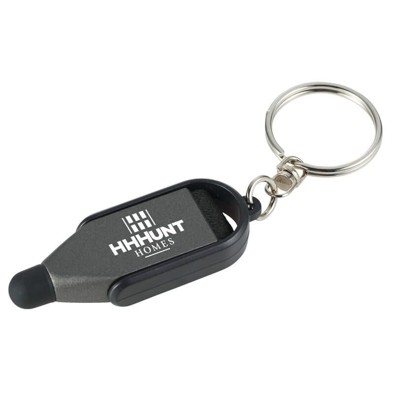 HHHunt Arc Screen Cleaner-Stylus Keychain