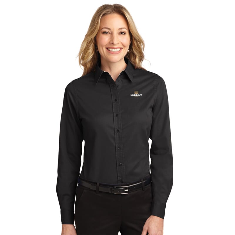 HHHunt Port Authority Women's Long Sleeve Easy Care Shirt