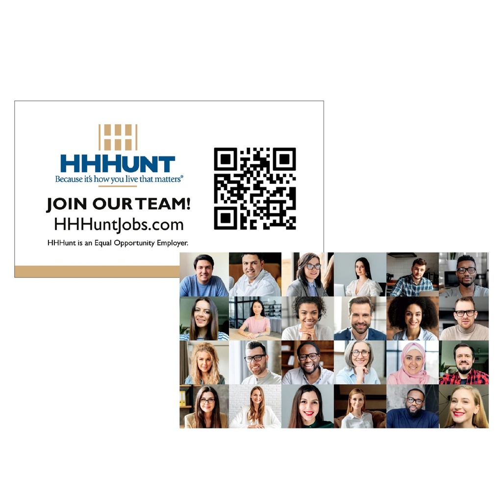 HHHunt Recruitment Business Card