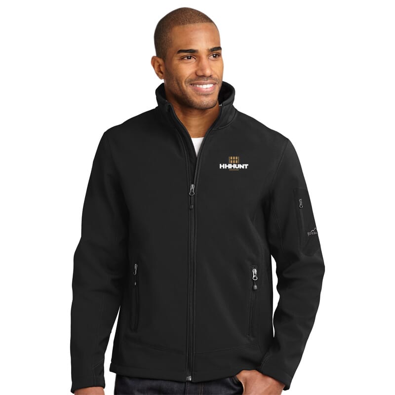 HHHunt Eddie Bauer Men's Rugged Ripstop Soft Shell Jacket
