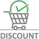 65.0 USD discount on total amount