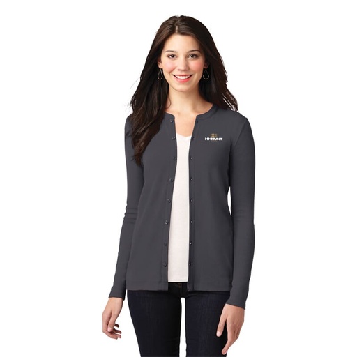 [8321191] HHHunt Port Authority Women's Concept Stretch Button-Front Cardigan 