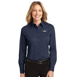 [8321080] HHHunt Port Authority Women's Long Sleeve Easy Care Shirt